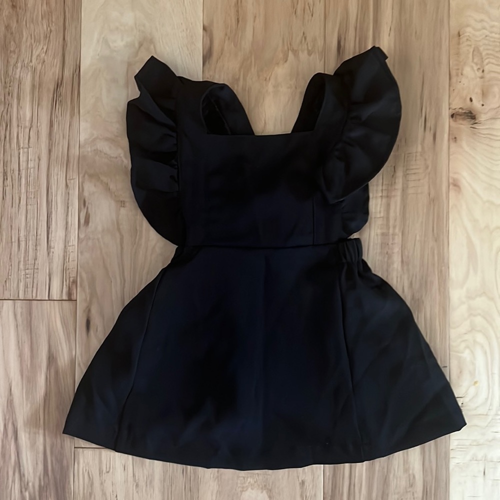 Bailey’s Blossoms ruffle suspender dress